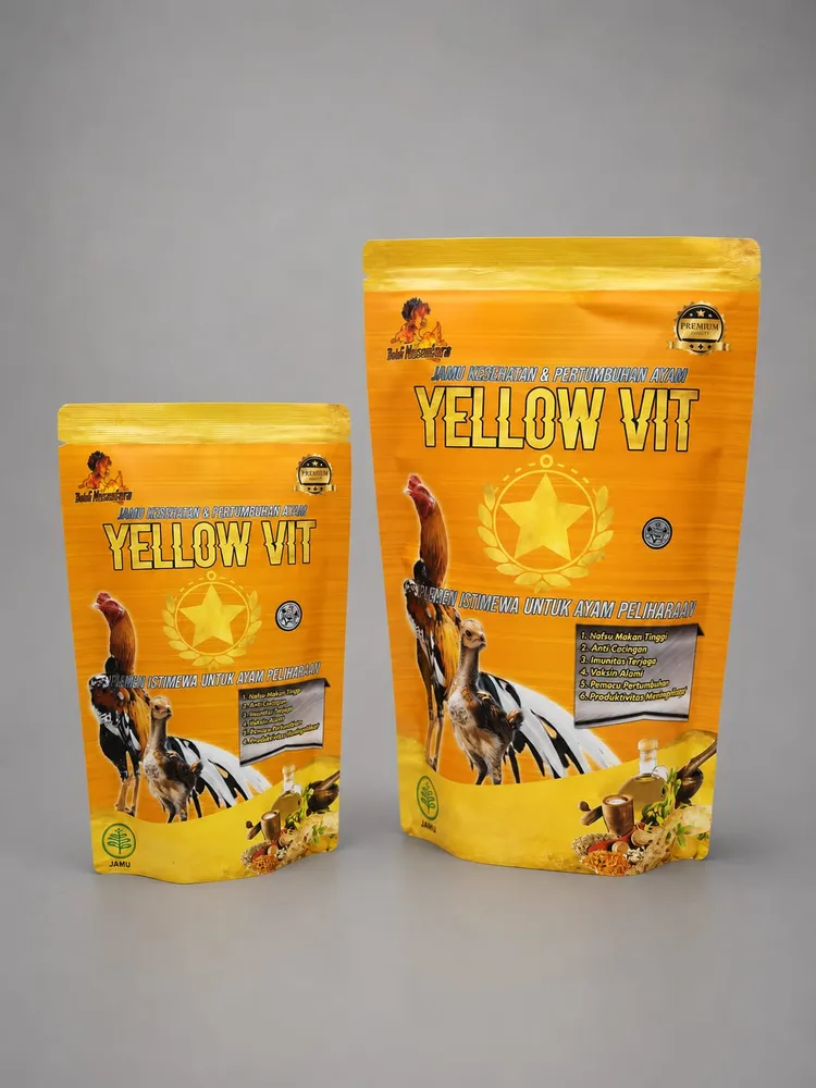 Jamu kesehatan ayam YELLOW VIT 100gr by Botoh Nusantara - Gambar 4