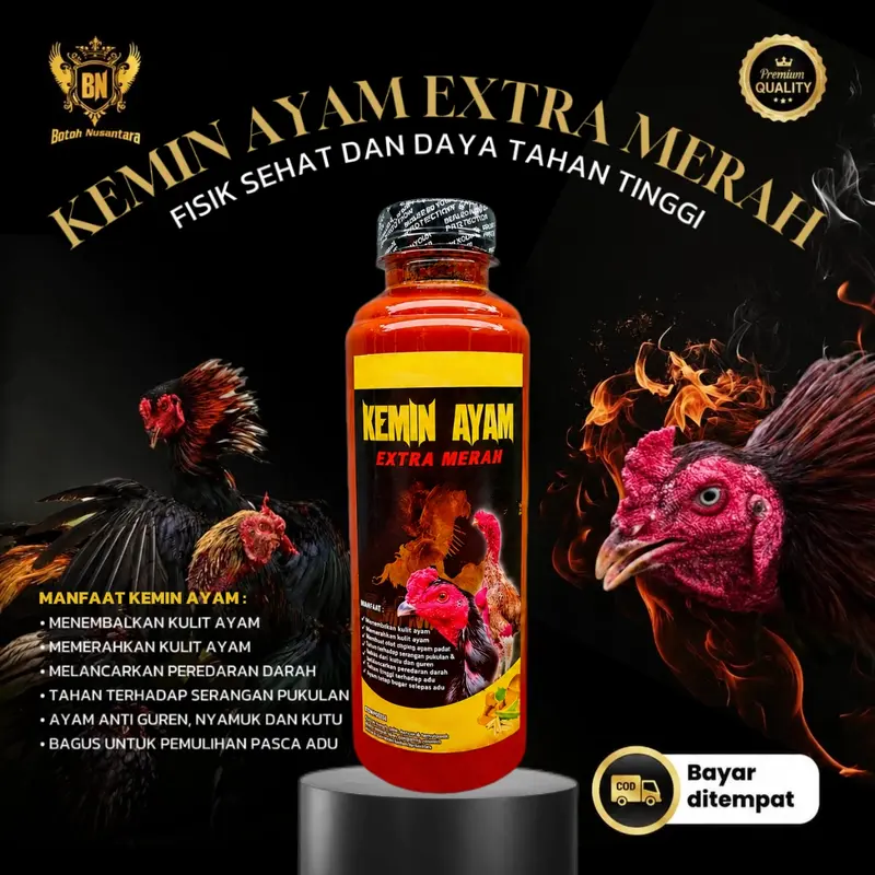 PAKET VIP perlengkapan ayam siap doping ef jamu ayam kemin & obat cacing | Doping ayam bangkok aduan tarung agresif kemin hijau kaki ayam getah gambir badan ayam laga obat cacing ayam super rontok - Gambar 6