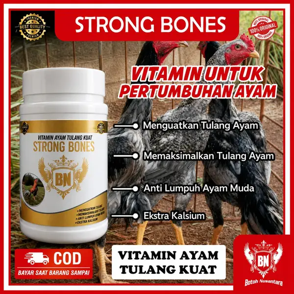 PAKET KOMPLIT Ayam di masa pertumbuhan kalk calsium obat cacing vitamin jamu pakan ayam jadi cepat besar tulang kuat - Gambar 5